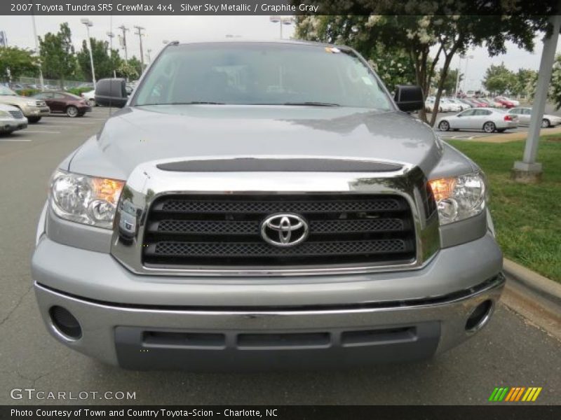 Silver Sky Metallic / Graphite Gray 2007 Toyota Tundra SR5 CrewMax 4x4