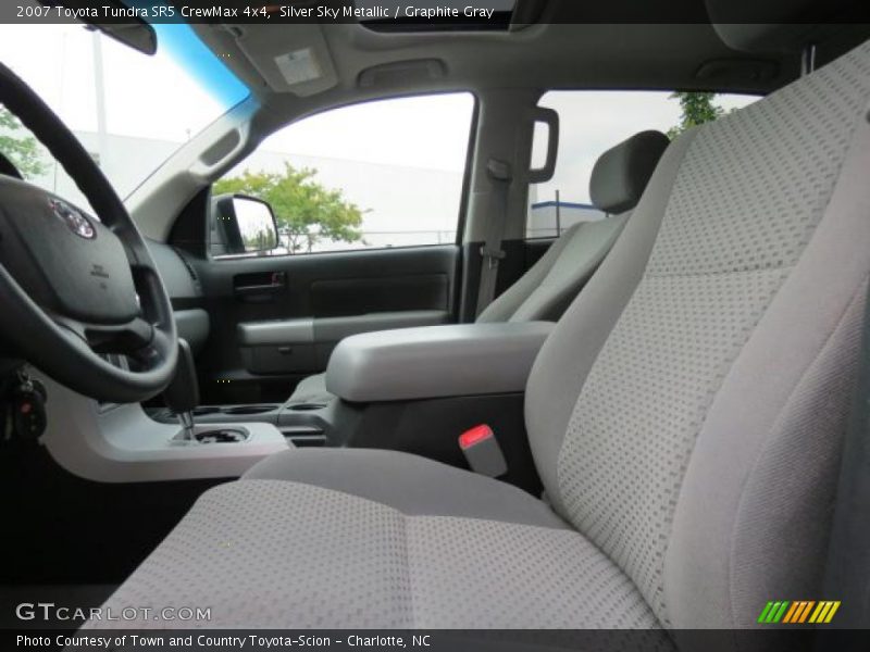 Silver Sky Metallic / Graphite Gray 2007 Toyota Tundra SR5 CrewMax 4x4