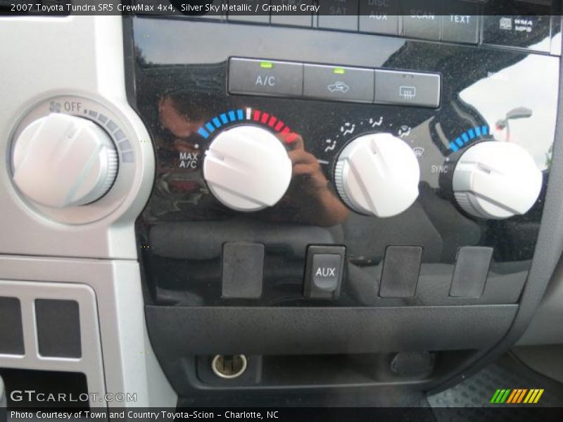 Silver Sky Metallic / Graphite Gray 2007 Toyota Tundra SR5 CrewMax 4x4