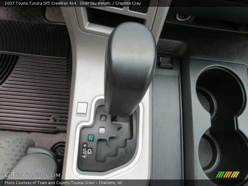 Silver Sky Metallic / Graphite Gray 2007 Toyota Tundra SR5 CrewMax 4x4