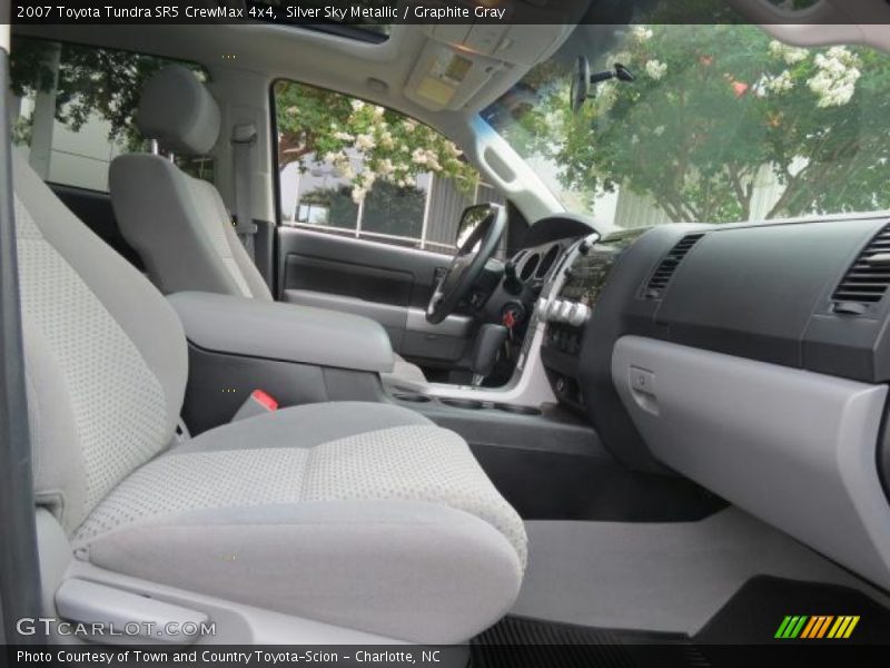 Silver Sky Metallic / Graphite Gray 2007 Toyota Tundra SR5 CrewMax 4x4