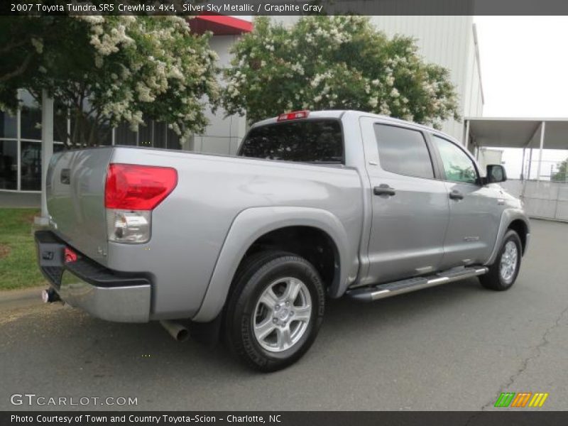 Silver Sky Metallic / Graphite Gray 2007 Toyota Tundra SR5 CrewMax 4x4