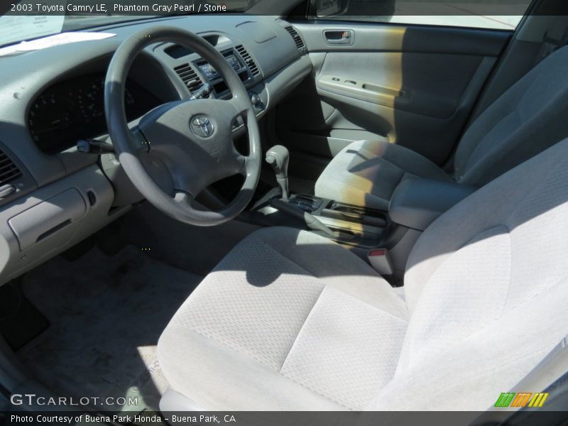 Phantom Gray Pearl / Stone 2003 Toyota Camry LE