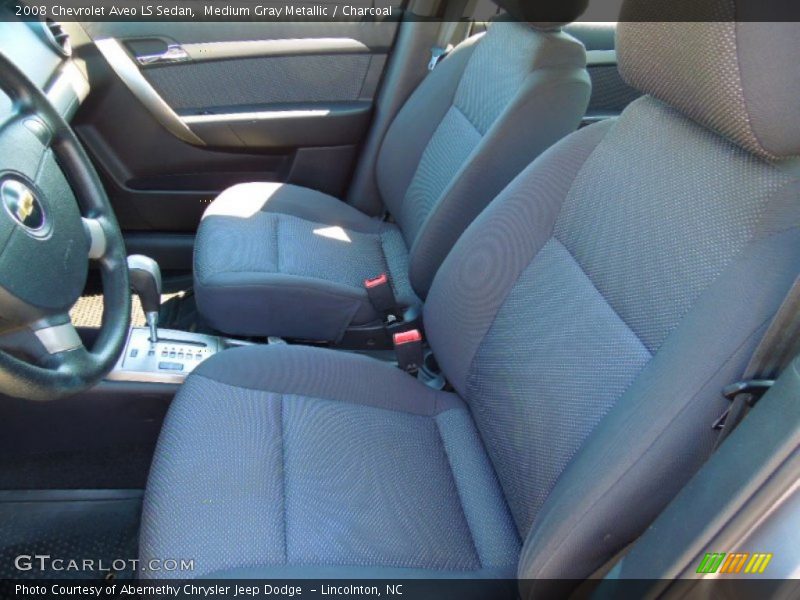 Medium Gray Metallic / Charcoal 2008 Chevrolet Aveo LS Sedan