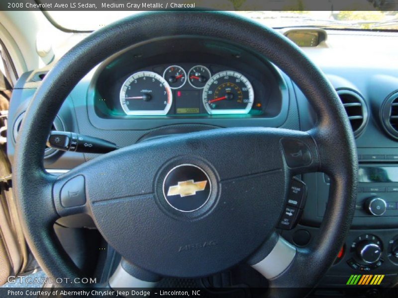 Medium Gray Metallic / Charcoal 2008 Chevrolet Aveo LS Sedan