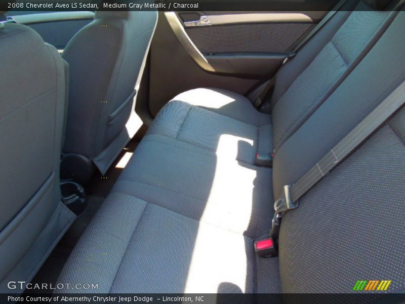 Medium Gray Metallic / Charcoal 2008 Chevrolet Aveo LS Sedan