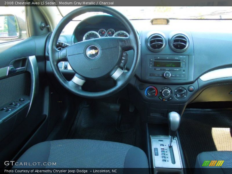 Medium Gray Metallic / Charcoal 2008 Chevrolet Aveo LS Sedan