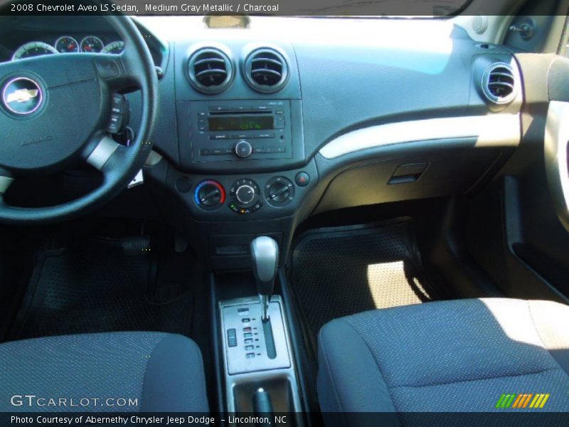 Medium Gray Metallic / Charcoal 2008 Chevrolet Aveo LS Sedan