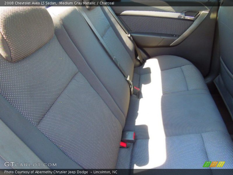 Medium Gray Metallic / Charcoal 2008 Chevrolet Aveo LS Sedan