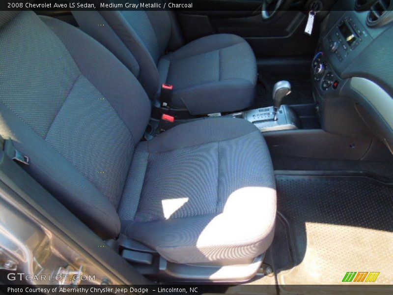 Medium Gray Metallic / Charcoal 2008 Chevrolet Aveo LS Sedan