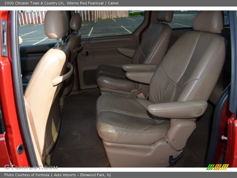 Rear Seat of 2000 Town & Country LXi
