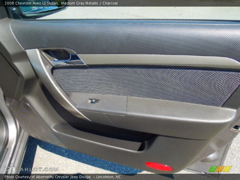 Medium Gray Metallic / Charcoal 2008 Chevrolet Aveo LS Sedan