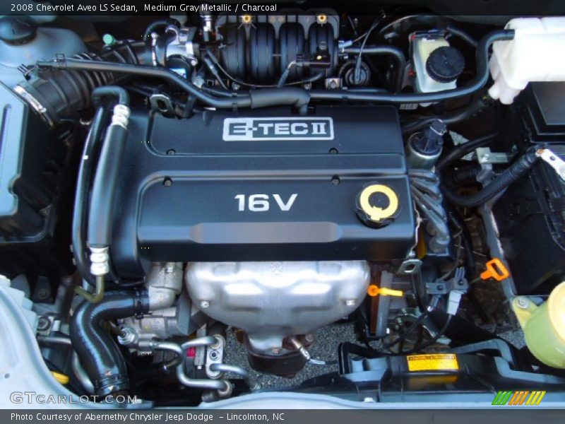 Medium Gray Metallic / Charcoal 2008 Chevrolet Aveo LS Sedan