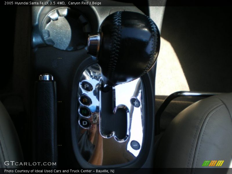 Canyon Red / Beige 2005 Hyundai Santa Fe LX 3.5 4WD