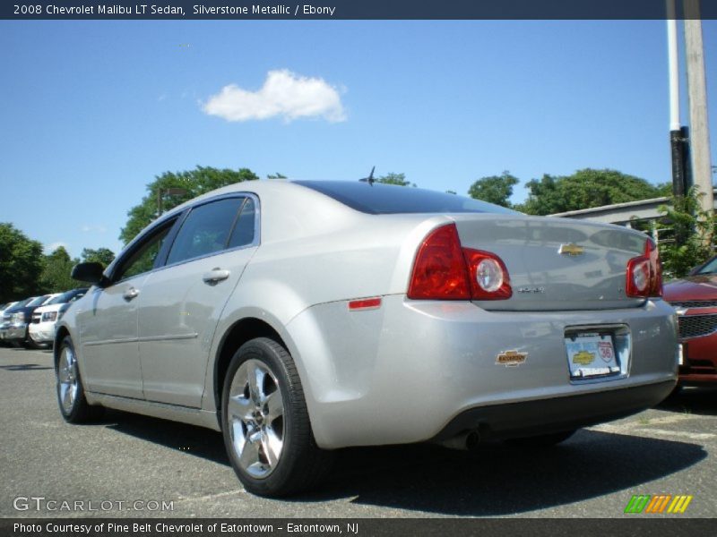 Silverstone Metallic / Ebony 2008 Chevrolet Malibu LT Sedan