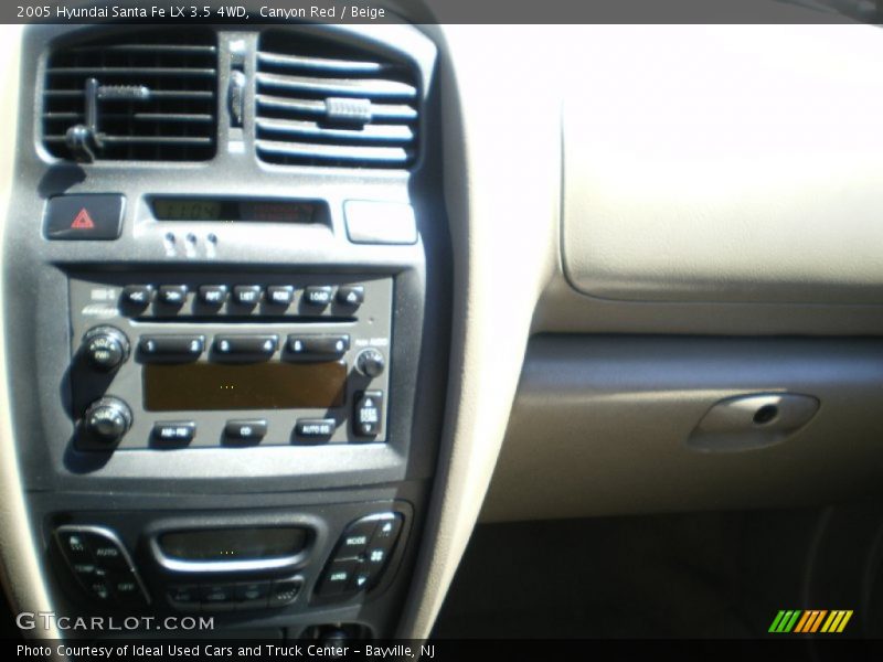 Canyon Red / Beige 2005 Hyundai Santa Fe LX 3.5 4WD