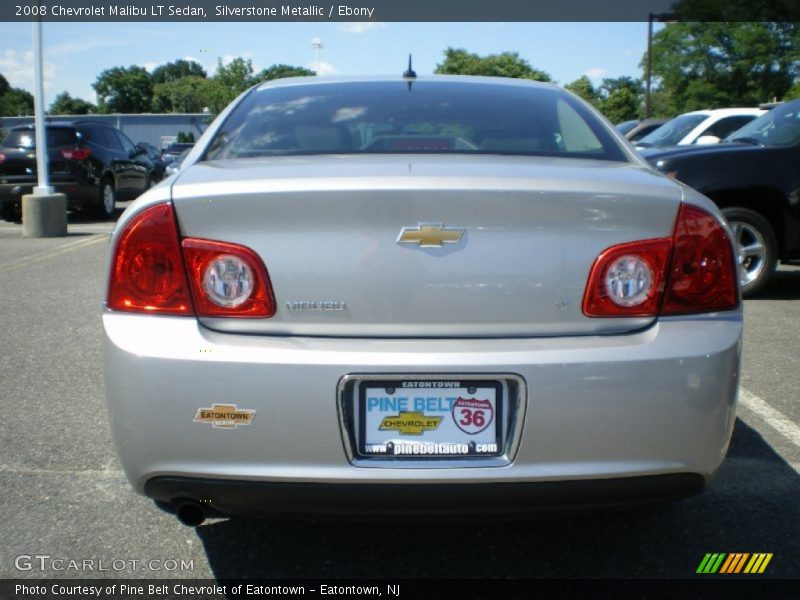 Silverstone Metallic / Ebony 2008 Chevrolet Malibu LT Sedan