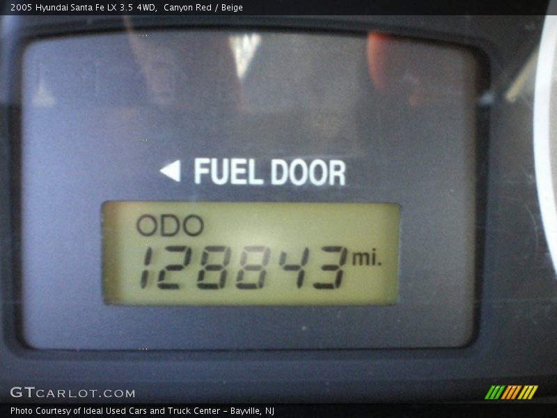 Canyon Red / Beige 2005 Hyundai Santa Fe LX 3.5 4WD