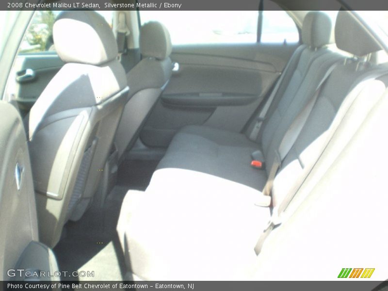 Silverstone Metallic / Ebony 2008 Chevrolet Malibu LT Sedan