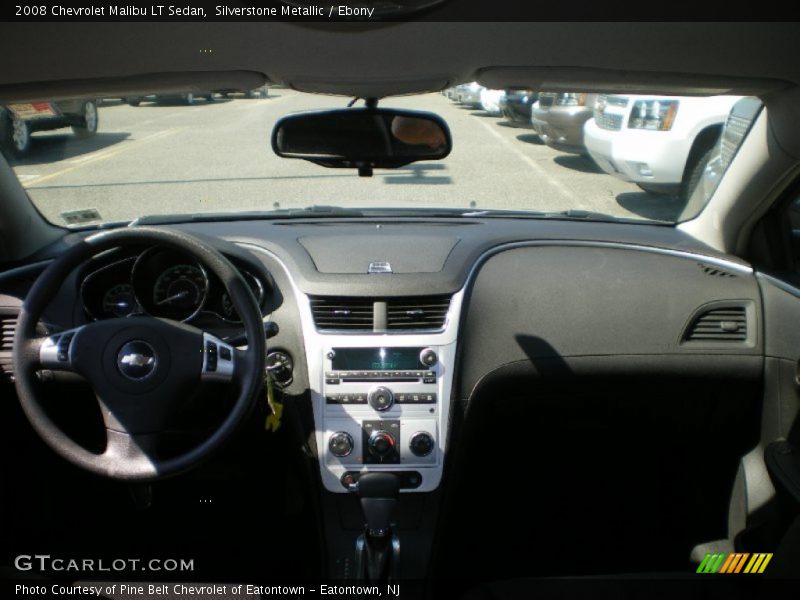 Silverstone Metallic / Ebony 2008 Chevrolet Malibu LT Sedan