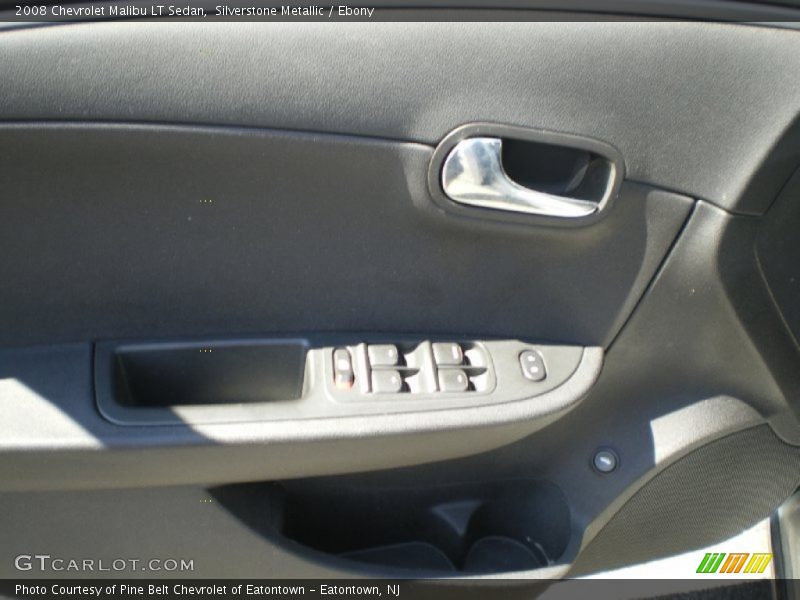 Silverstone Metallic / Ebony 2008 Chevrolet Malibu LT Sedan