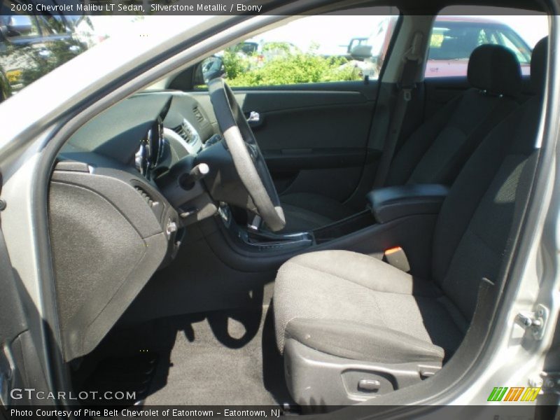 Silverstone Metallic / Ebony 2008 Chevrolet Malibu LT Sedan