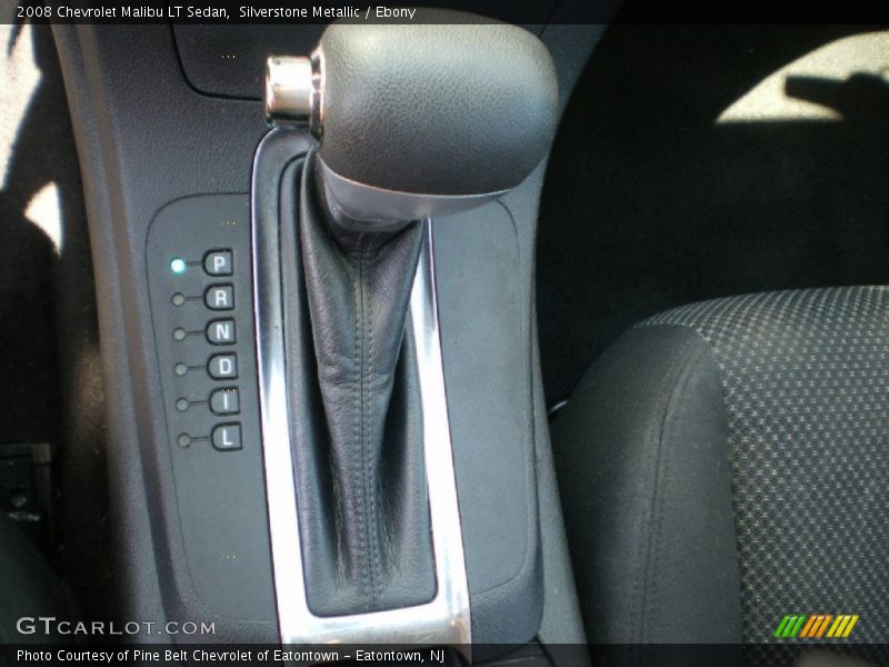 Silverstone Metallic / Ebony 2008 Chevrolet Malibu LT Sedan