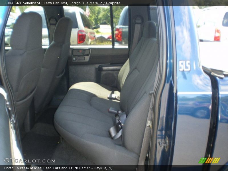 Indigo Blue Metallic / Graphite 2004 GMC Sonoma SLS Crew Cab 4x4