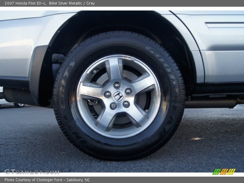 Billet Silver Metallic / Gray 2007 Honda Pilot EX-L