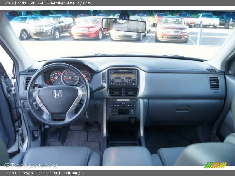 Billet Silver Metallic / Gray 2007 Honda Pilot EX-L