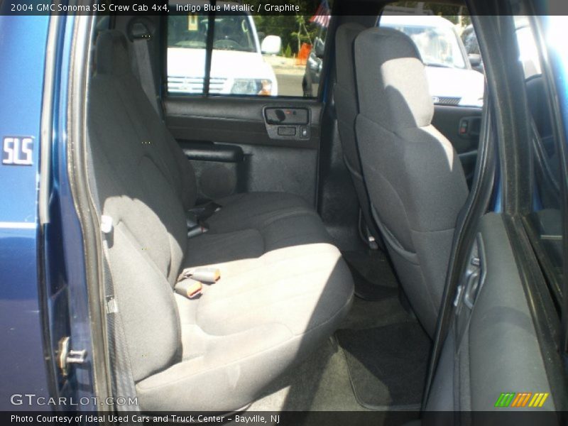 Indigo Blue Metallic / Graphite 2004 GMC Sonoma SLS Crew Cab 4x4