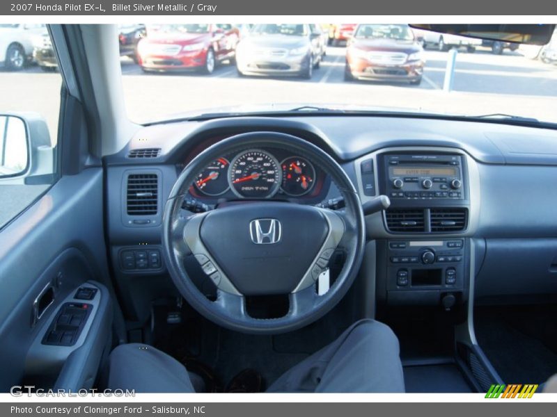 Billet Silver Metallic / Gray 2007 Honda Pilot EX-L