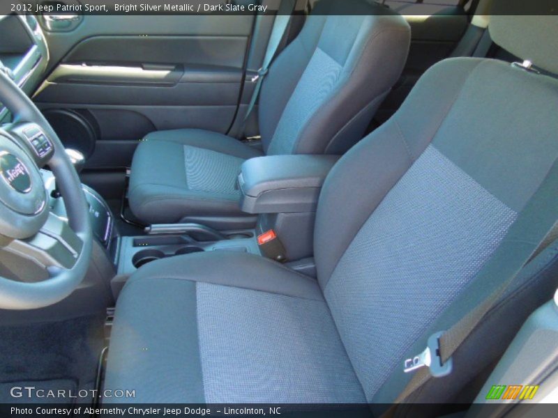 Bright Silver Metallic / Dark Slate Gray 2012 Jeep Patriot Sport