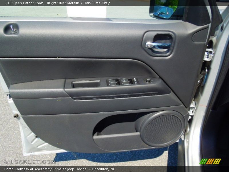 Bright Silver Metallic / Dark Slate Gray 2012 Jeep Patriot Sport