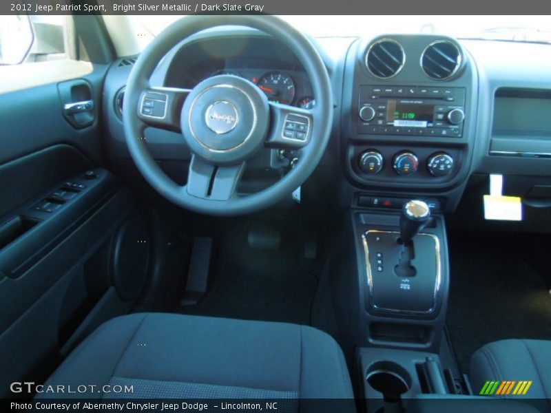 Bright Silver Metallic / Dark Slate Gray 2012 Jeep Patriot Sport