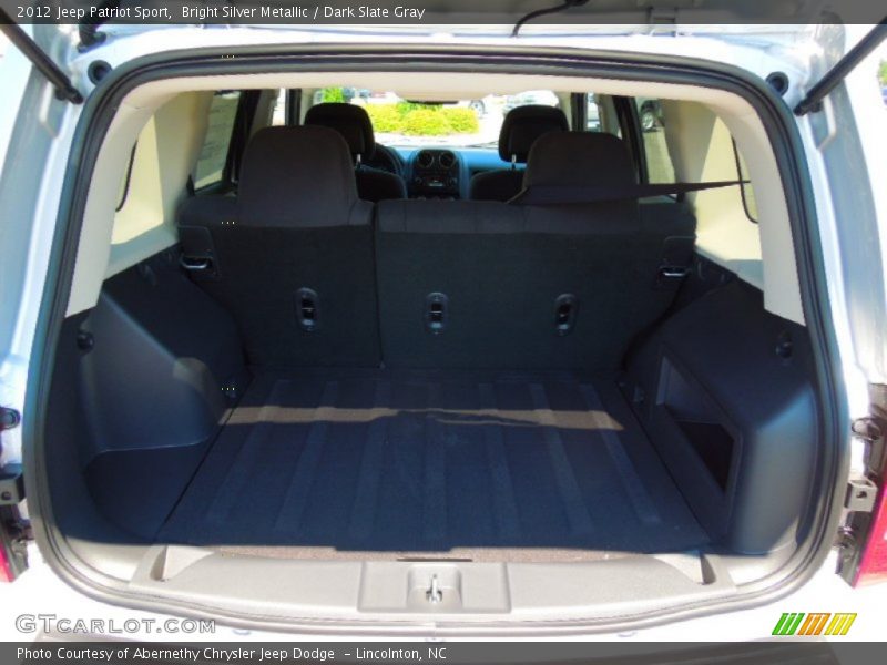 Bright Silver Metallic / Dark Slate Gray 2012 Jeep Patriot Sport
