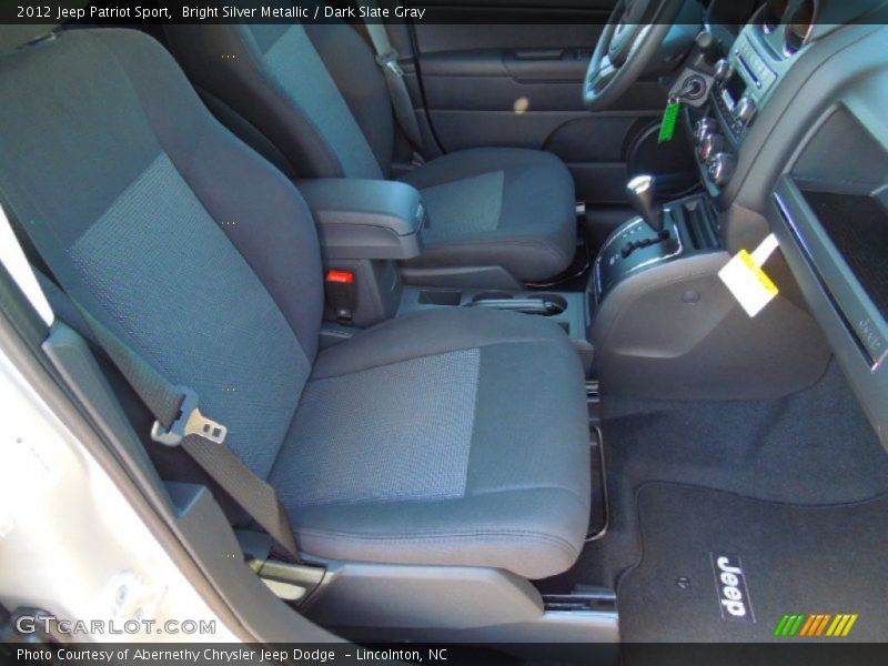 Bright Silver Metallic / Dark Slate Gray 2012 Jeep Patriot Sport