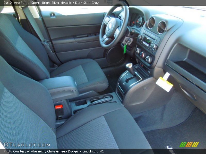 Bright Silver Metallic / Dark Slate Gray 2012 Jeep Patriot Sport
