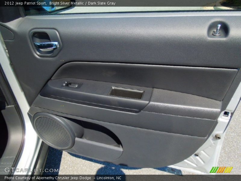 Bright Silver Metallic / Dark Slate Gray 2012 Jeep Patriot Sport