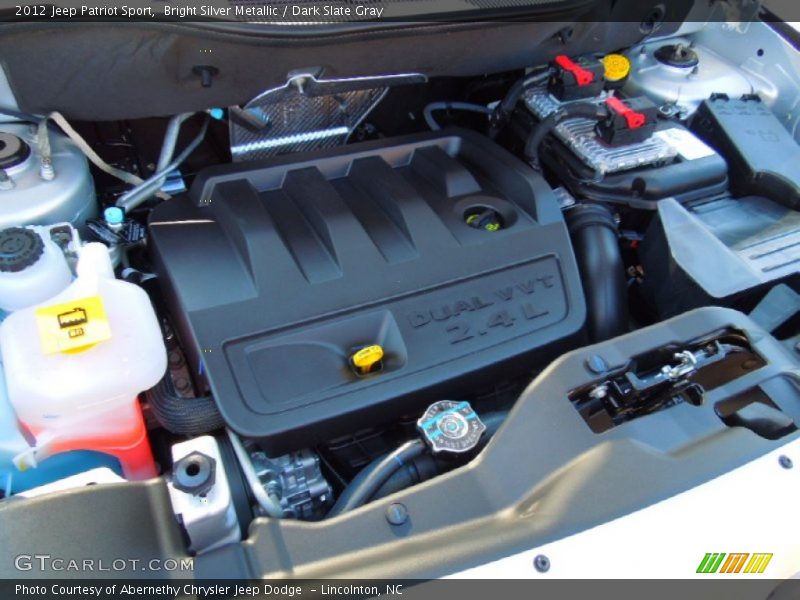 Bright Silver Metallic / Dark Slate Gray 2012 Jeep Patriot Sport