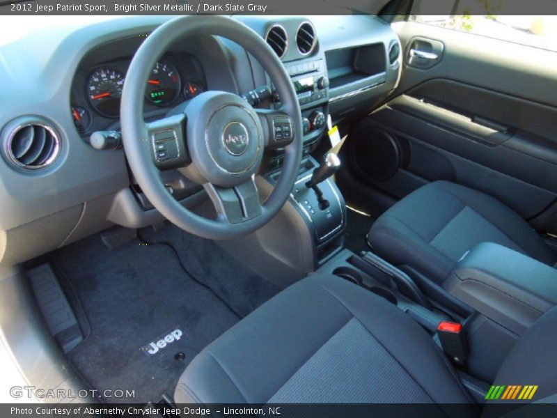 Bright Silver Metallic / Dark Slate Gray 2012 Jeep Patriot Sport