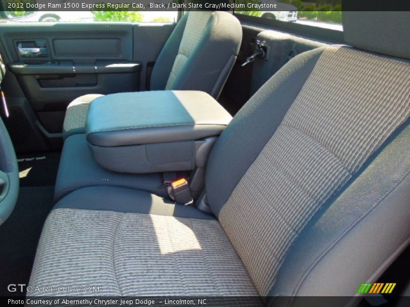Black / Dark Slate Gray/Medium Graystone 2012 Dodge Ram 1500 Express Regular Cab