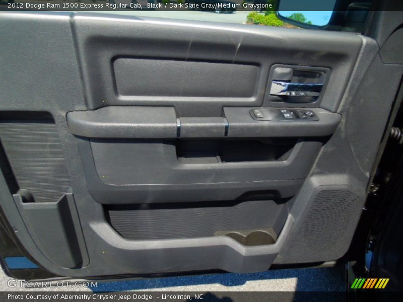 Black / Dark Slate Gray/Medium Graystone 2012 Dodge Ram 1500 Express Regular Cab