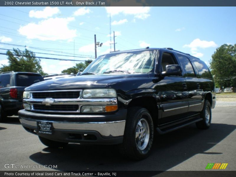 Onyx Black / Tan 2002 Chevrolet Suburban 1500 LT 4x4