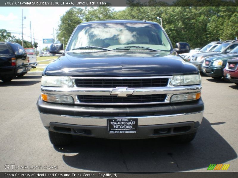 Onyx Black / Tan 2002 Chevrolet Suburban 1500 LT 4x4