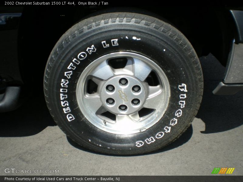 Onyx Black / Tan 2002 Chevrolet Suburban 1500 LT 4x4