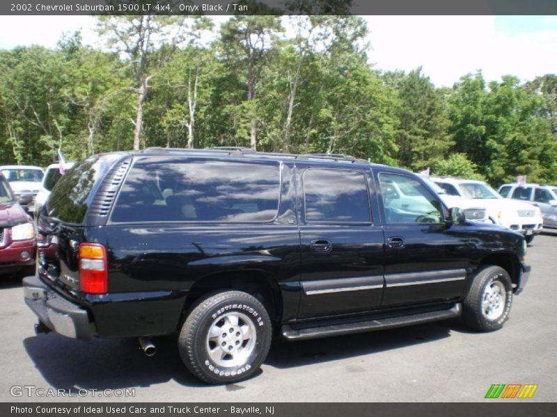 Onyx Black / Tan 2002 Chevrolet Suburban 1500 LT 4x4