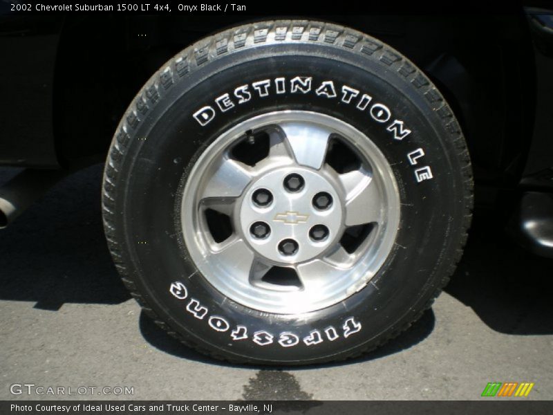 Onyx Black / Tan 2002 Chevrolet Suburban 1500 LT 4x4