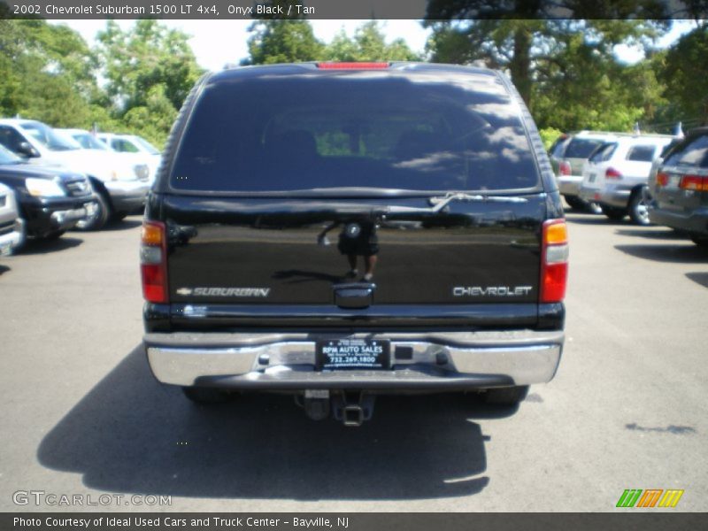 Onyx Black / Tan 2002 Chevrolet Suburban 1500 LT 4x4