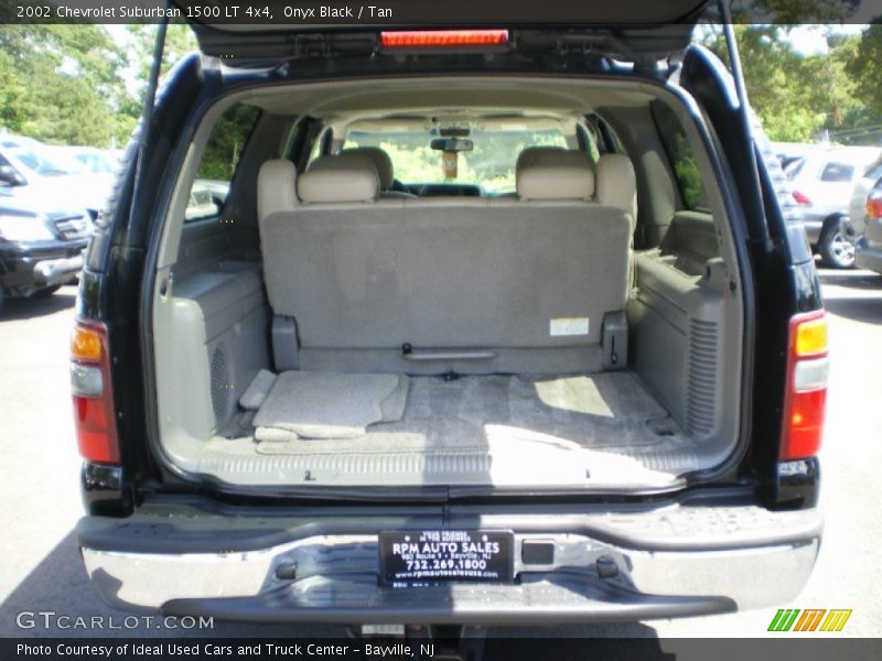 Onyx Black / Tan 2002 Chevrolet Suburban 1500 LT 4x4